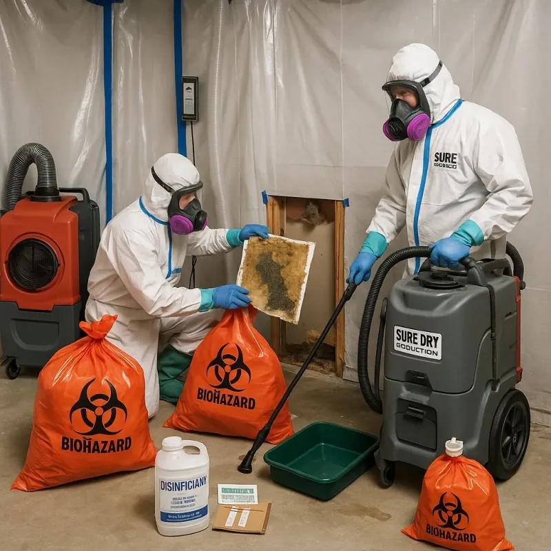Contaminated Water Handling Protocols process in Springfield, NH