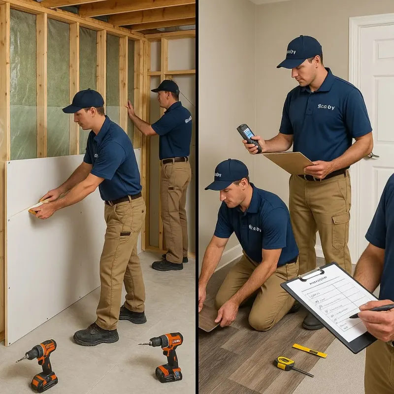 Repairs and Reconstruction process in Springfield, NH