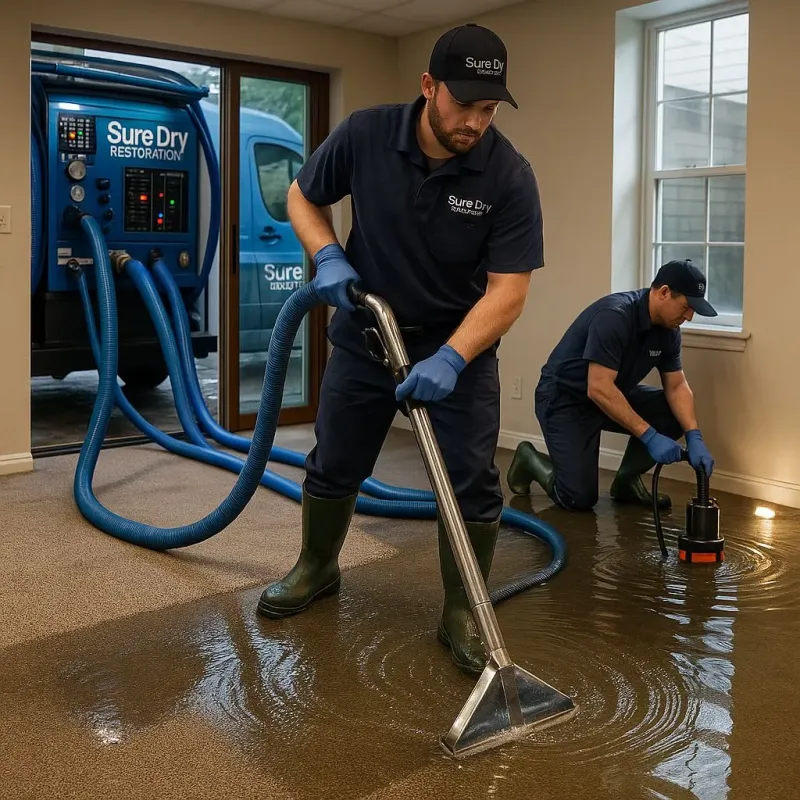 Water Extraction and Removal process in Springfield, NH